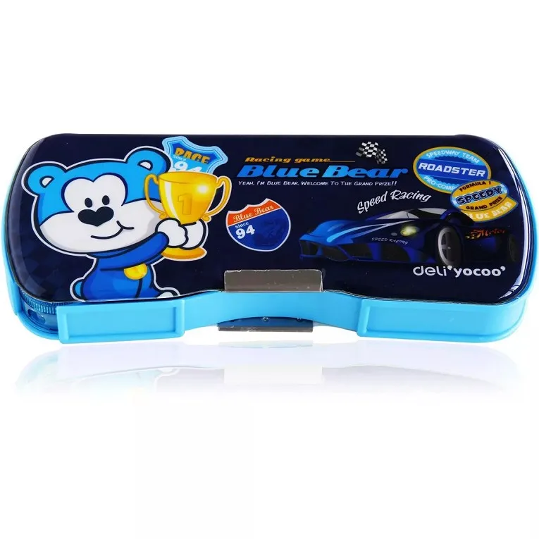 

Deli Pencil Case Plastic Schools & Offices Pencil Cases School Supplies Pencilcase Pencil Box Stationery School Tools Papelaria