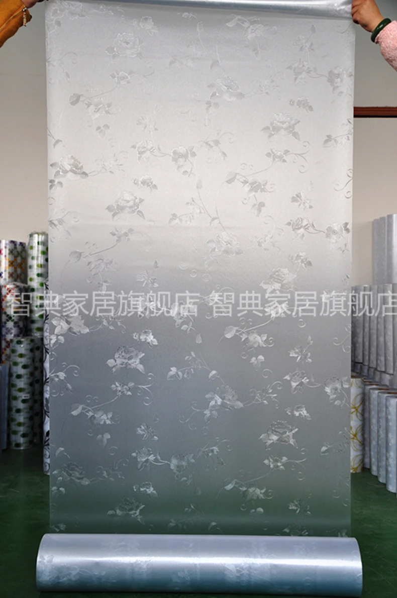 

Thickening static film Scrub glass film transparent window film privacy film high protection (Width 80 cm*length 300cm )
