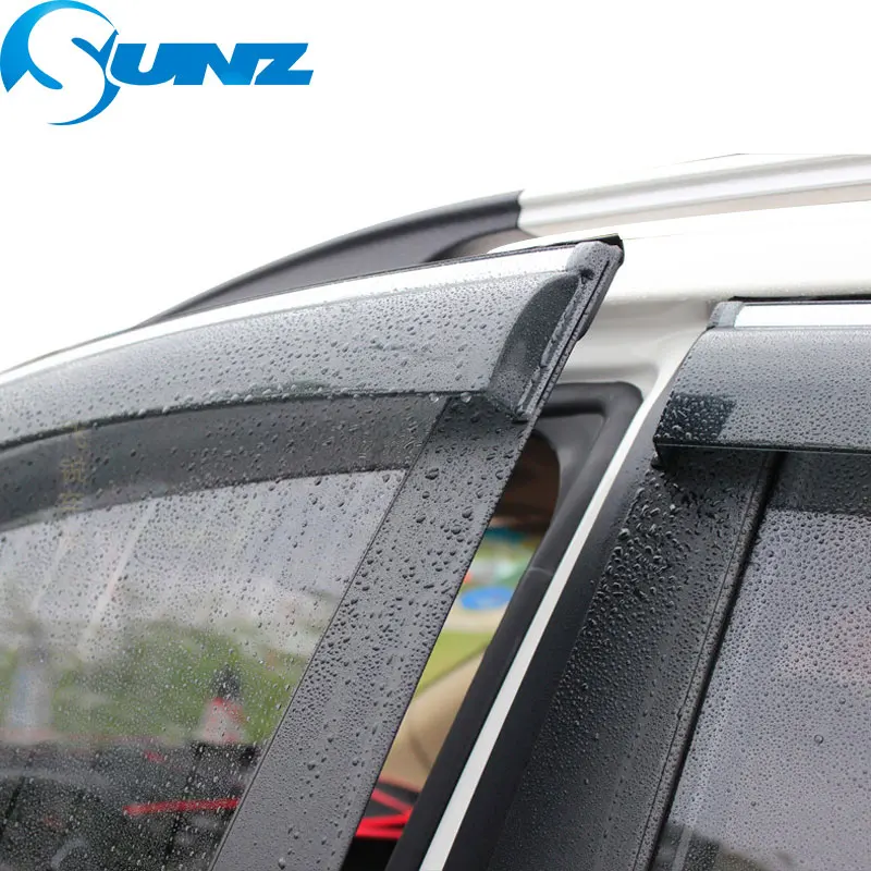 Оконный козырек для MAZDA 3 2007 2010 боковые оконные дефлекторы дождевики SEDAN SUNZ|Навесы