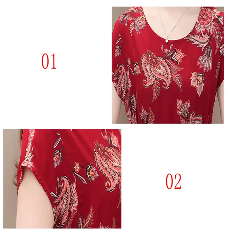 Женское летнее платье новое модное с круглым вырезом пуловер коротким рукавом и