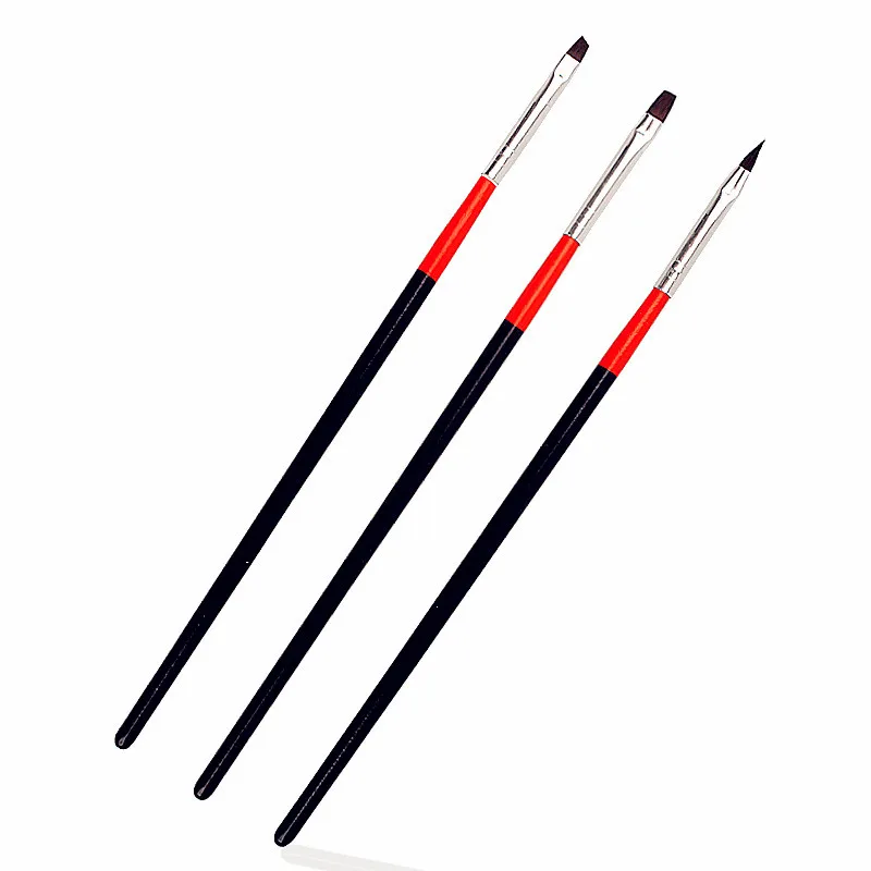 Кисть дизайна маникюра с использованием гель лака создания французского и