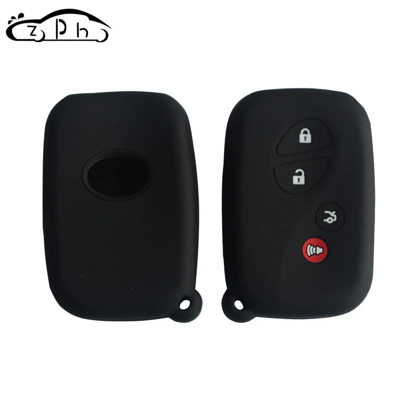 

Silicone Car Key Case Cover Set for LEXUS RX LX GX Smart Remote KeyLess Enter Silica Gel Car styLing 4 Buttons Free Shipping