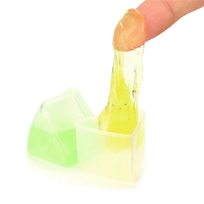 Слизи для детей цветная глина Пластилин игрушка слизи фрукты игрушки