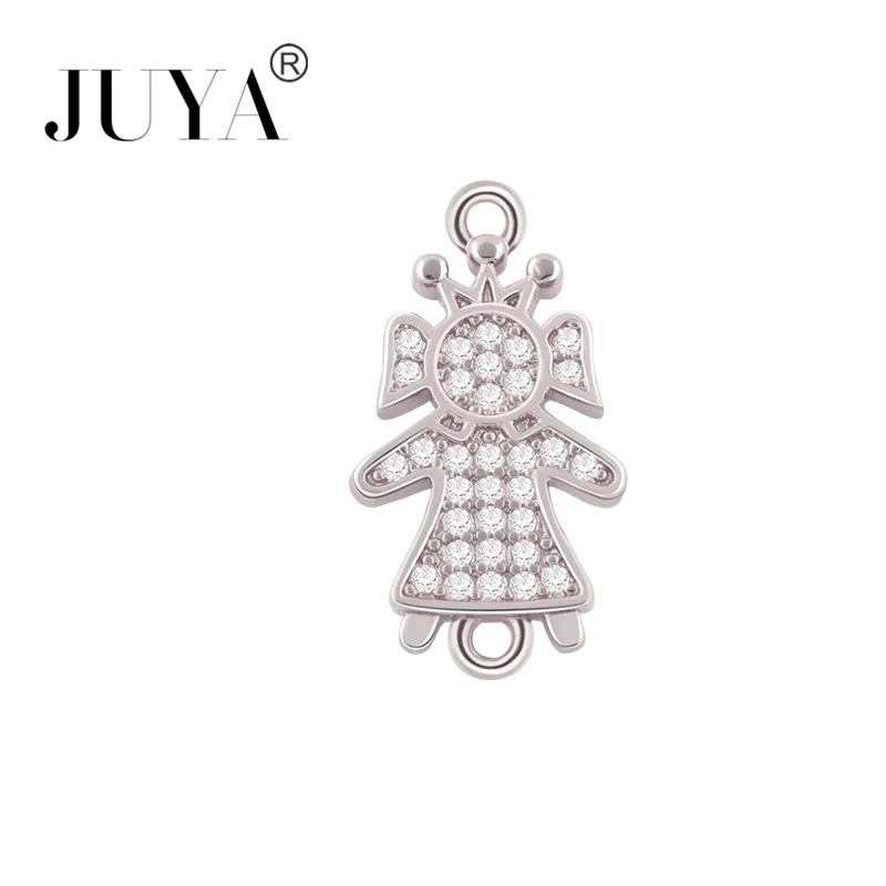 Подвеска для девочек Корона с кристаллами из циркония|Ювелирная фурнитура и