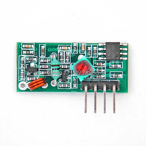 TX и RX 433mh передатчик приемник 433 МГц RF беспроводной Модуль 5 В DC S|transmitter and receiver|rf