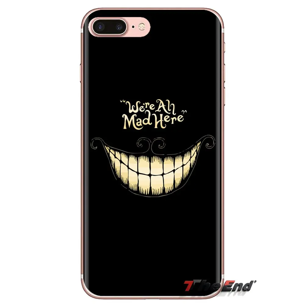Чехол из ТПУ для Huawei G7 G8 P7 P8 P9 P10 P20 P30 Lite Mini Pro P Smart Plus 2017 2018 2019 аниме Чеширский кот