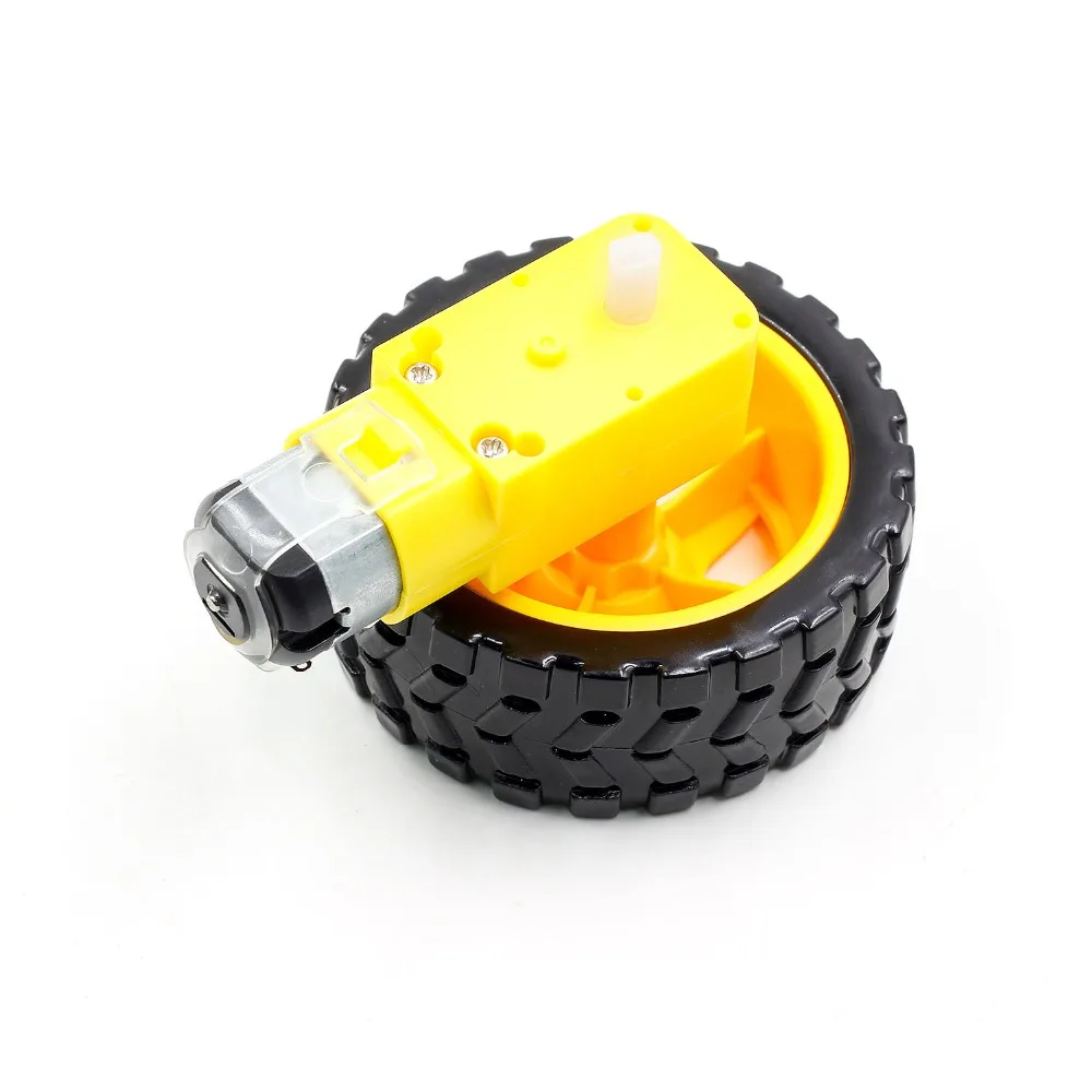 TT Мотор умный автомобиль робот мотор редуктор для arduino Diy Kit колеса двигатель