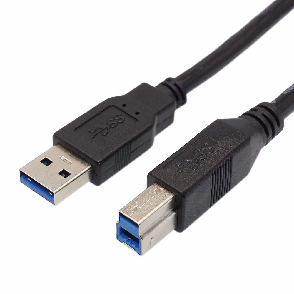 

USB Printer Cable USB 3.0 Type A Male to B Male AM to BM Scanner Cable 50CM