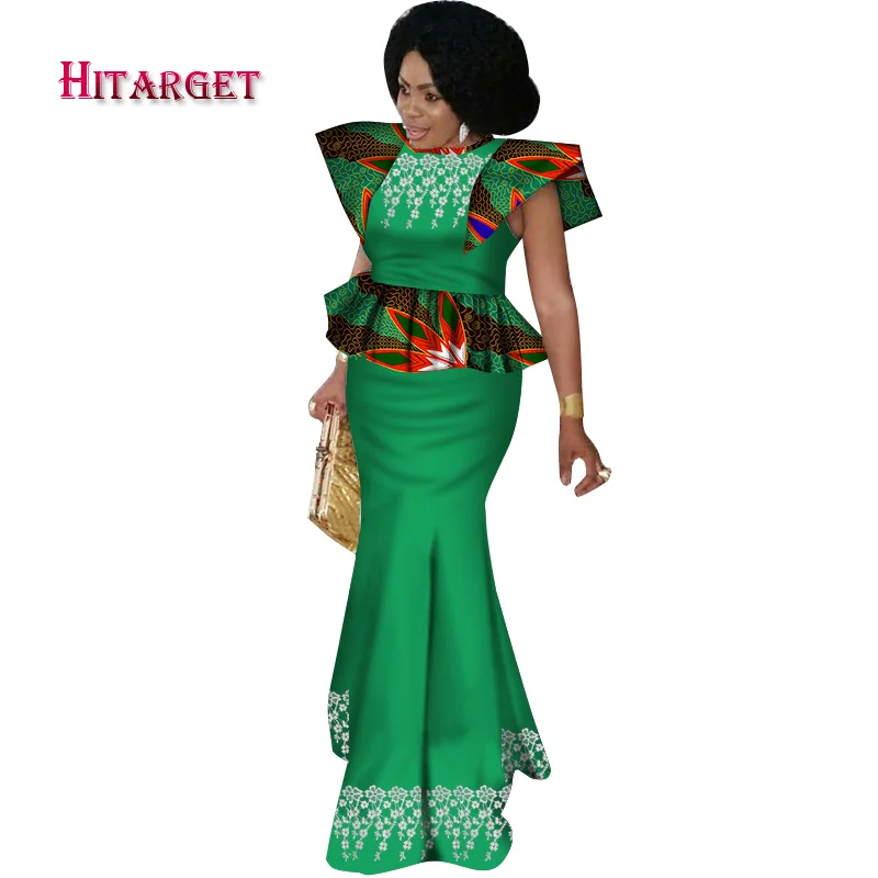 2020 вечерние юбка комплект в африканском стиле Комплект Женская обувь