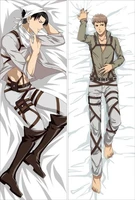 erwin smith bl anime attack on titan hugging body pillow cover case decorative pillow covers home dropshipping