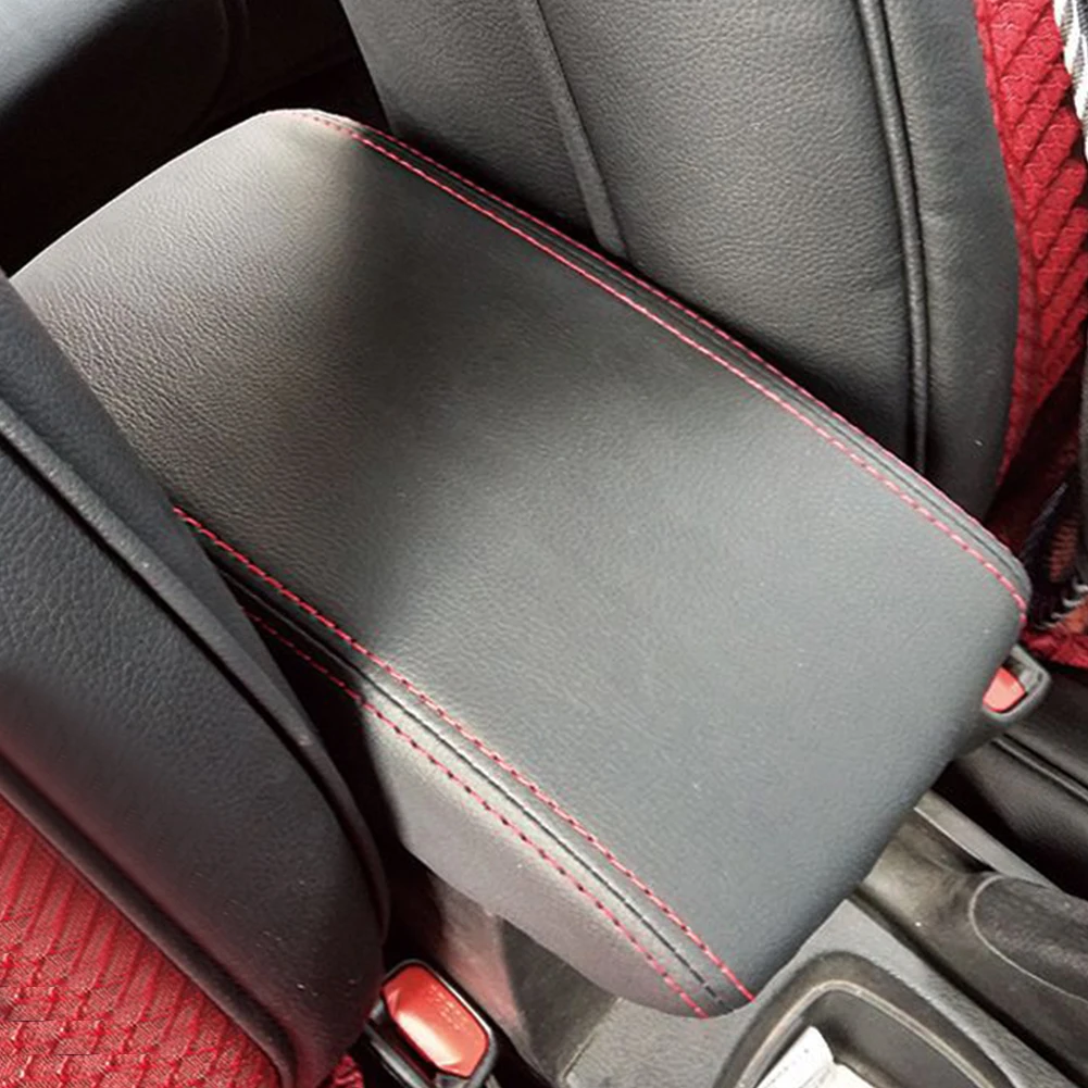 Центральный кожаный пылезащитный чехол подлокотник кожа крышка автомобиля