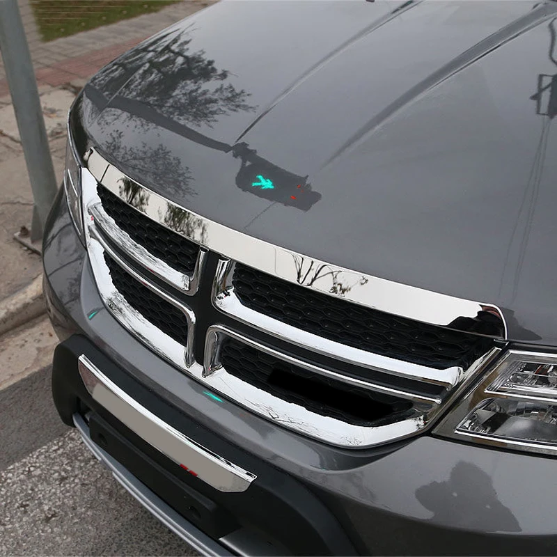 Накладки на передние и капоты из нержавеющей стали 1 шт. для Dodge Journey Fiat freeont 2009