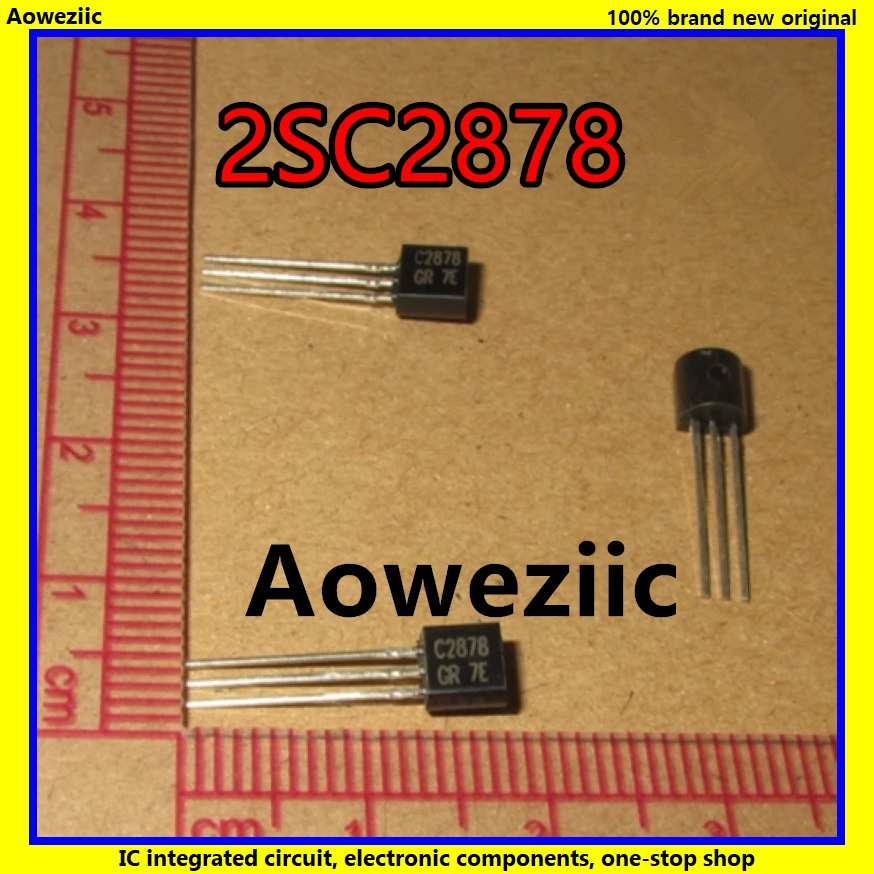10 шт./лот 2SC2878 C2878 TO-92 NPN 50 в 0 3 а 30 М силовой транзистор новый оригинальный продукт |