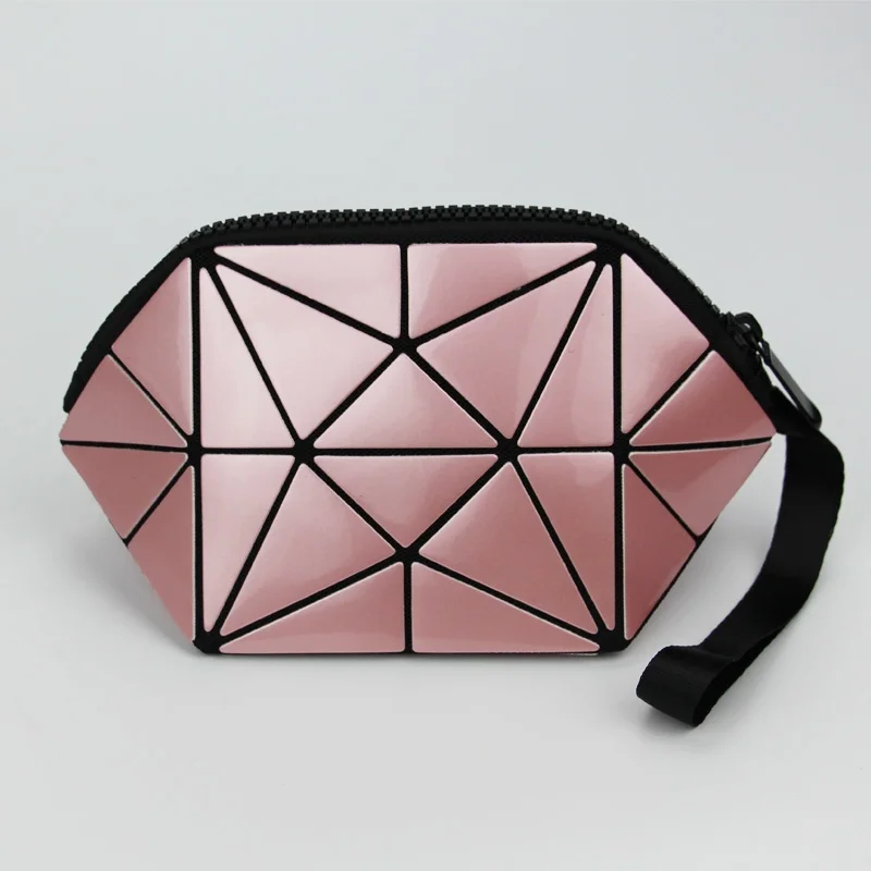 New Luminous Geometric Bags Fashion Women Casual Clutch Evening Bags Geometric Fold Over Handbags Swimming Bag Women