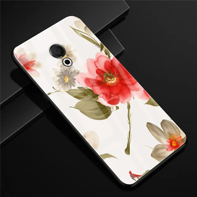 Для Meizu 15 Lite M15 чехол из закаленного стекла жесткий чехол для Meizu 15 Lite M15 чехол для задней панели для Meizu M15 15 Lite M871Q M871H чехол s - Color: 1