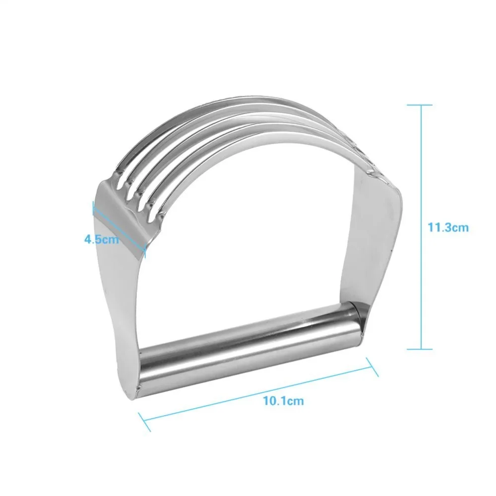 Многофункциональный блендер для теста из нержавеющей стали с 5 лезвиями