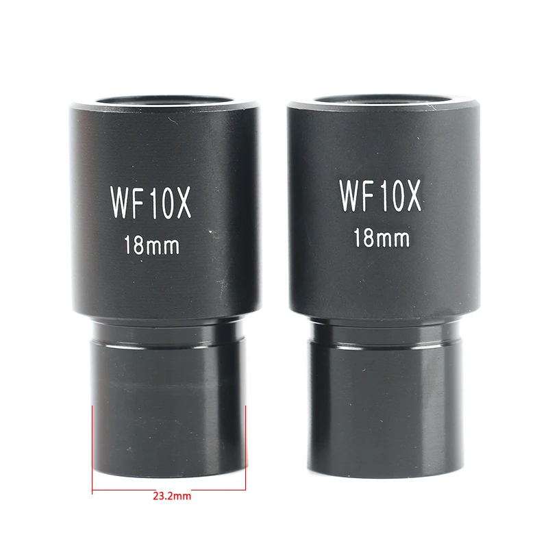 Окуляр биологического микроскопа WF5X WF10X WF16X WF20X WF25X WF30X аксессуар широкоугольный