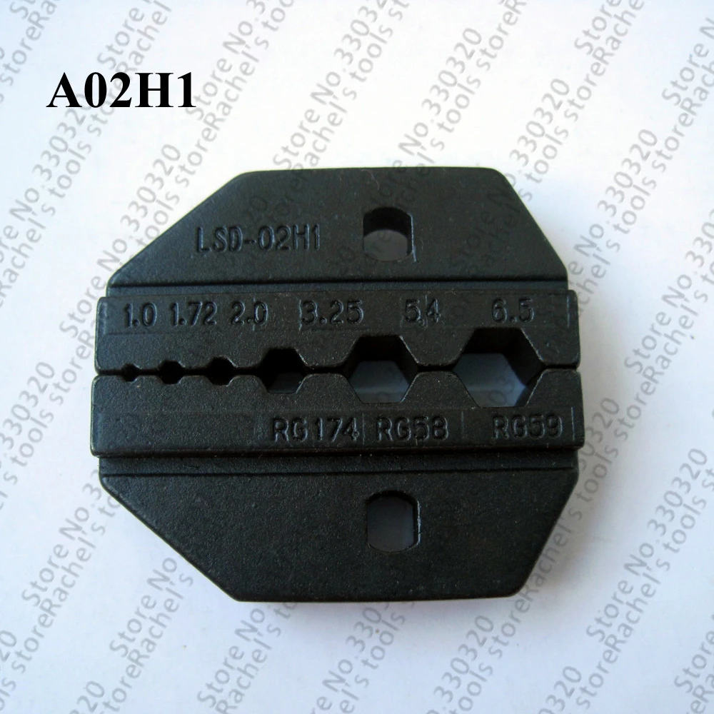 Обжимной штамп A02H1 для коаксиального кабеля и соединителя RG58 RG59|cable lock|cable visoncable