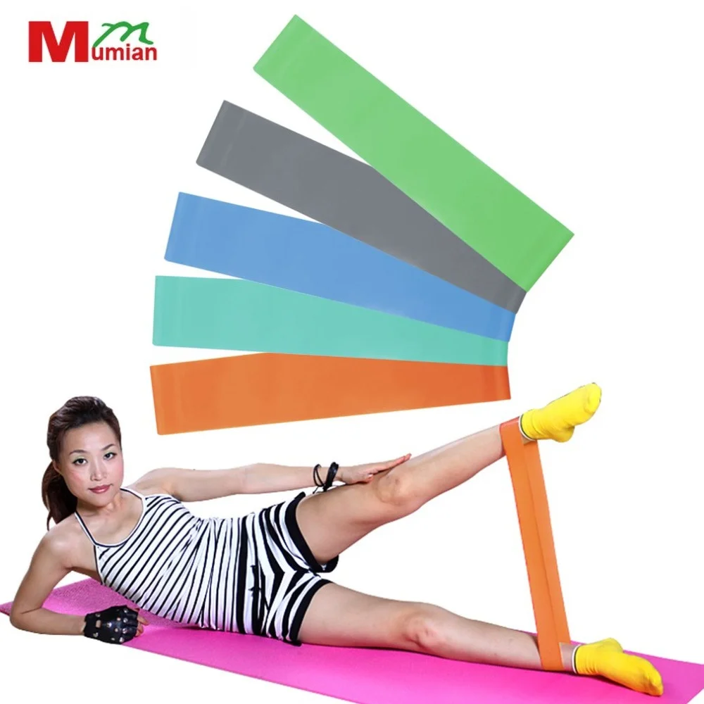 

Yoga Fitness Resistance Band Elastic Latex Belt Loop Pull Strength Training Bodyweight Muscle Tone Elastic Latex Gym Equipment