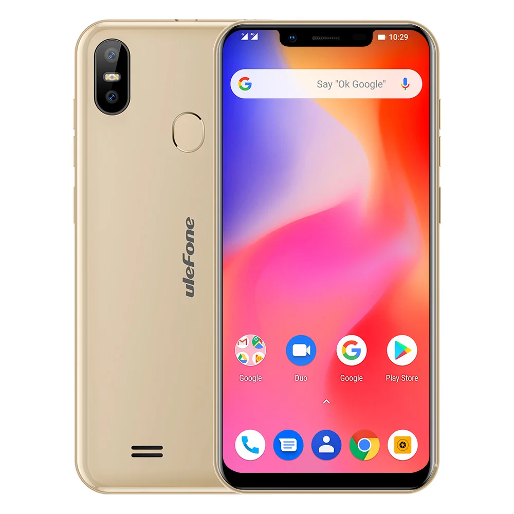 Мобильный телефон Ulefone S10 Pro Android 8 1 5 7 дюймов четырехъядерный процессор MT6739WA 2 Гб