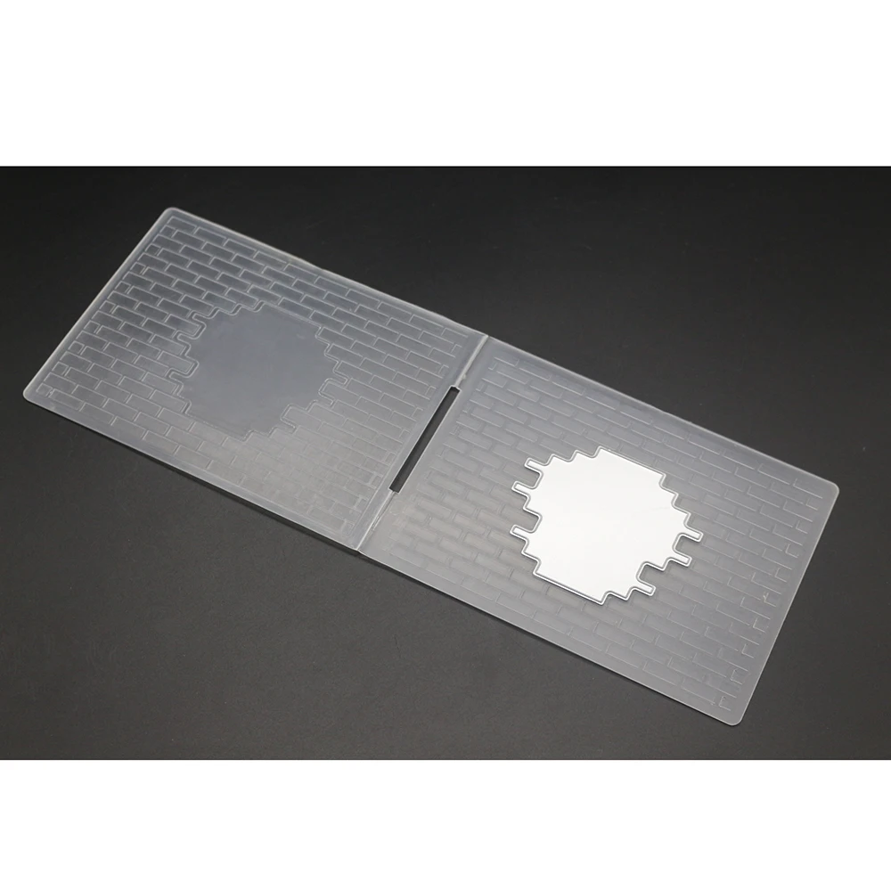New Product DIY Paper Art Embossing Silver Carbon Steel Knife Mode 3D Emboss Board Plate | Дом и сад