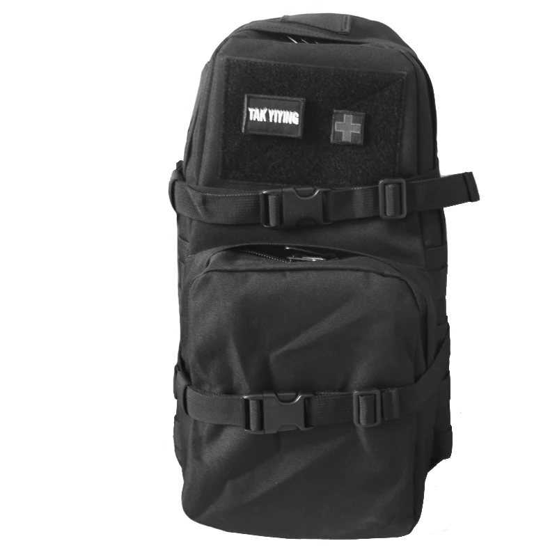 only have bag black TAK YIYING MBSS 3L гидратация пакет воды Рюкзак Molle тактический пакет воды мешок Открытый Спорт Кемпинг Туризм Охота - Цвет: only have bag black