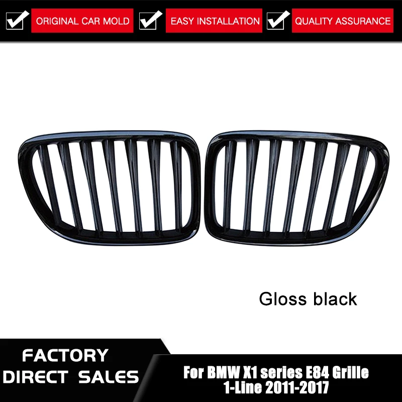 Для BMW X1 Serie E84 2011-2015 матовый черный/m Цвет/глянец Черный/решетка авто-Стайлинг |