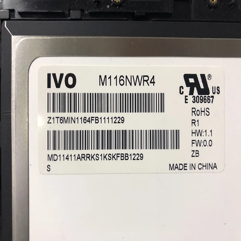 11,6 дюймовый ноутбук ips lcd Сенсорная сборка для Asus Transformer Book Flip TP200 TP201S TP201SA M116NWR4
