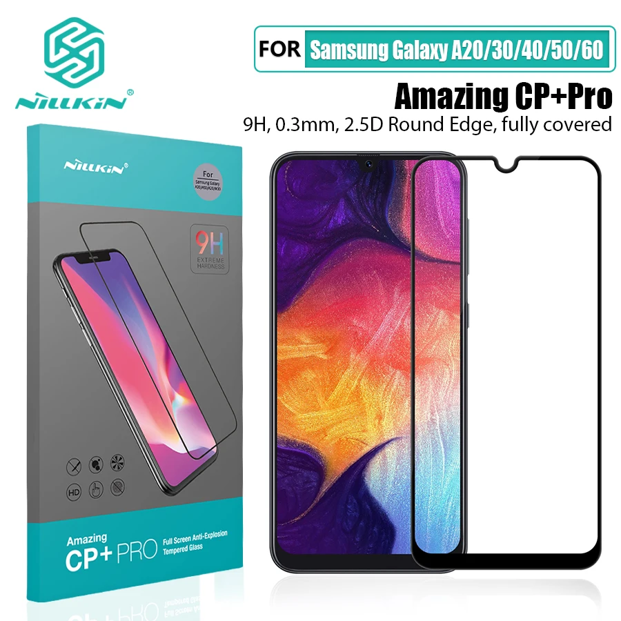 NILLKIN Amazing CP Pro 9H защитная пленка из закаленного стекла для Samsung Galaxy A20/A30/A40/A50/A60/M30 |