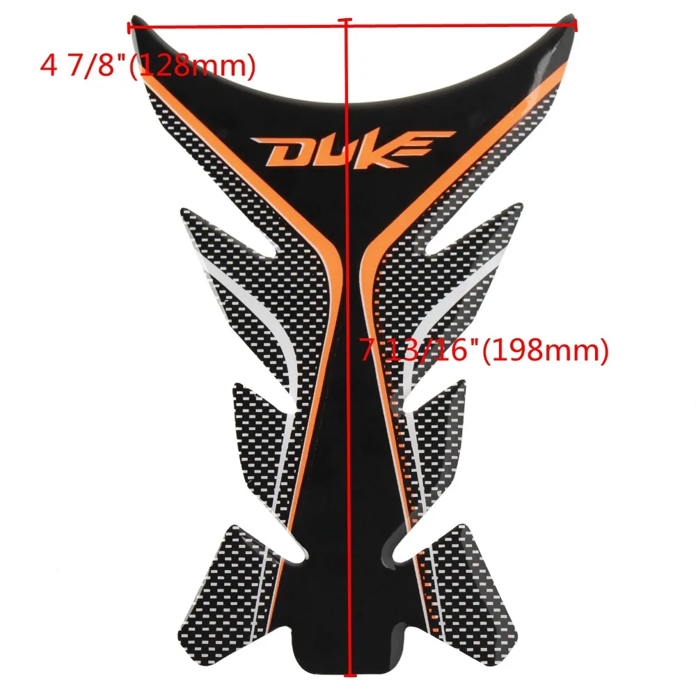 3D Duke Наклейка защитная накладка на бак мотоцикла Наклейка s Moto наклейки чехол для KTM Duke 125 200 390 690 990 1290 Pegatinas Moto
