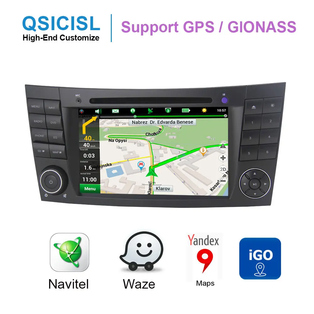 Автомобильная Мультимедийная система IPS экран 7 дюймов Android 9 0 4 Гб + 64 ГБ для