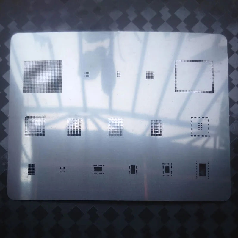 IC Repair BGA Rework Reball трафареты для iPhone 5 4S SE шаблон мобильного телефона Прямой ремонт