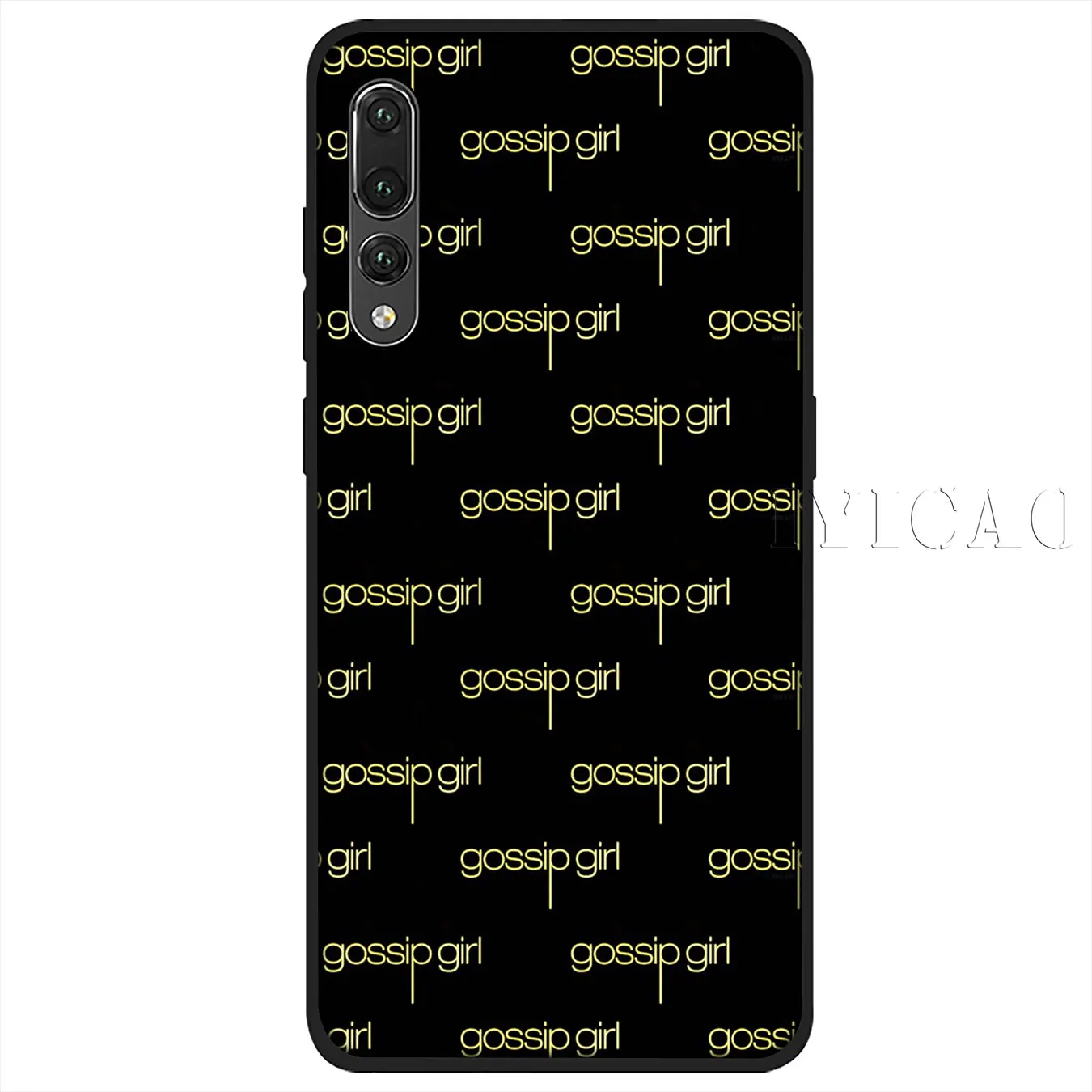 IYICAO Gossip Girl Soft Silicone Phone Case for Huawei P30 P20 Pro P10 P9 P8 Lite Mini 2017 2016 2015 P smart Z 2019 Cover |