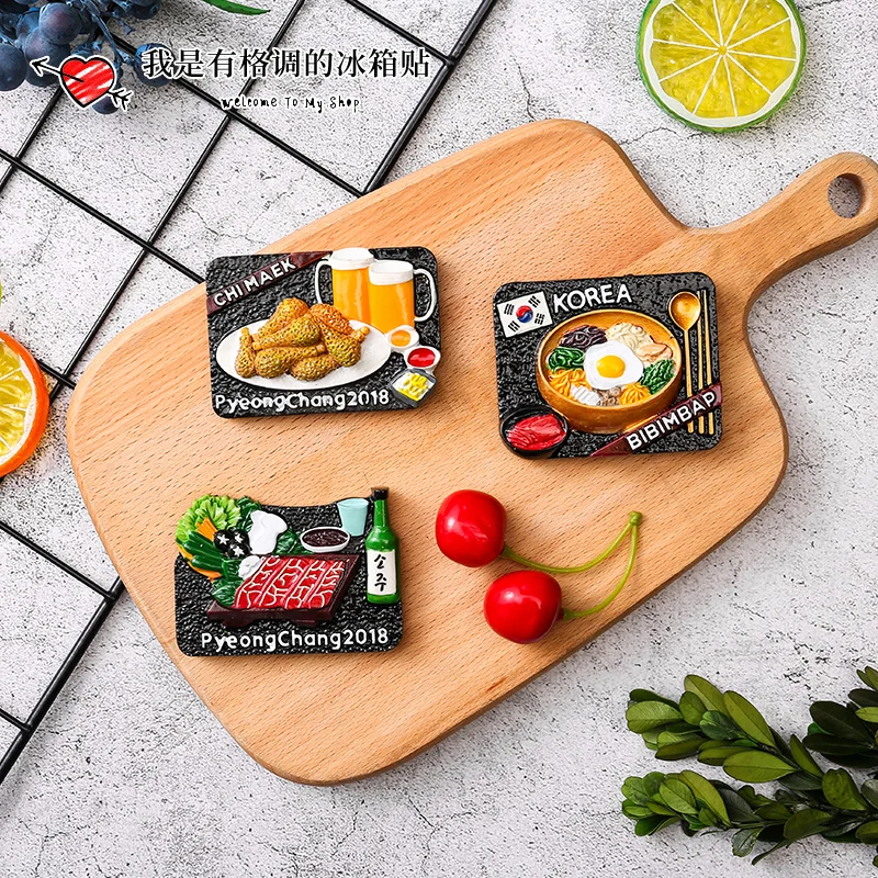 Гонконг Тайвань Макао туристические сувениры 3D стерео холодильник|Магниты на