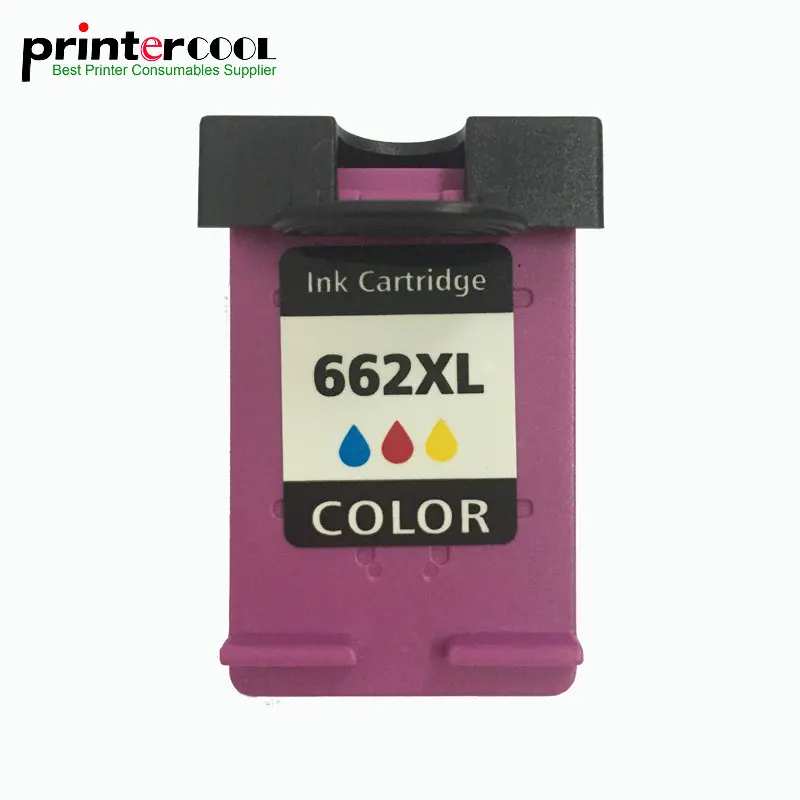 Замена картриджа для принтера HP 662 xl Deskjet 1015 1515 2515 2545 2645 3545 4510|Чернильные картриджи|