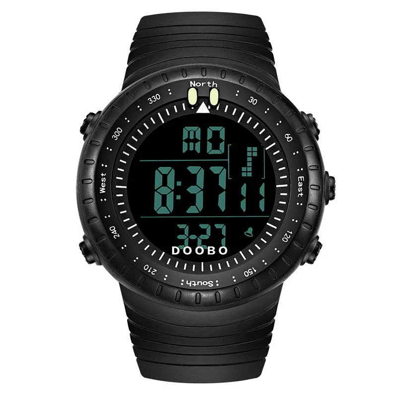 Мужские часы светодиодные цифровые Reloj Hombre армейские для спорта на открытом