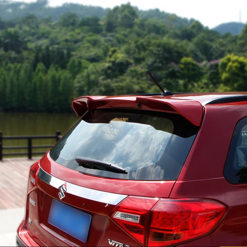 Спойлер для Suzuki Vitara,, украшение в виде хвостового крыла, аксессуары, АБС-пластик, неокрашенный, грунтовка, цвет, задний багажник, спойлер на крышу