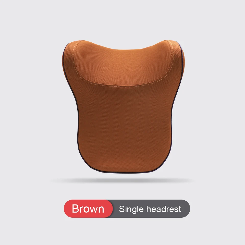 Brown pillow LOEN u-образная подушка для шеи с эффектом памяти поясничная поддержка для автомобиля подголовник массажная подушка дышащая износостойкая подушка для сиденья - Цвет: Brown pillow