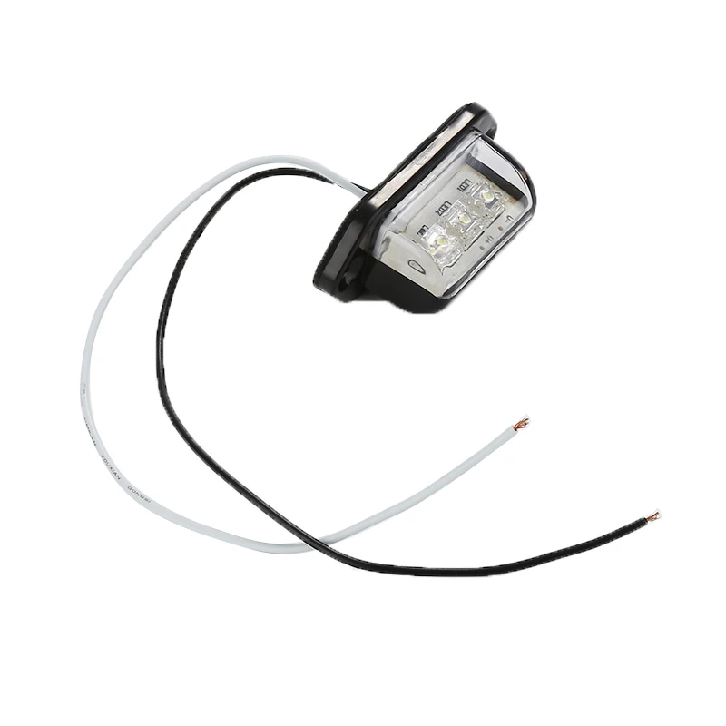 

1 Pair Universal Truck License Plate light Waterproof Super Bright Number Lamp 3 LED for for Truck Van Lorry Auto Parts