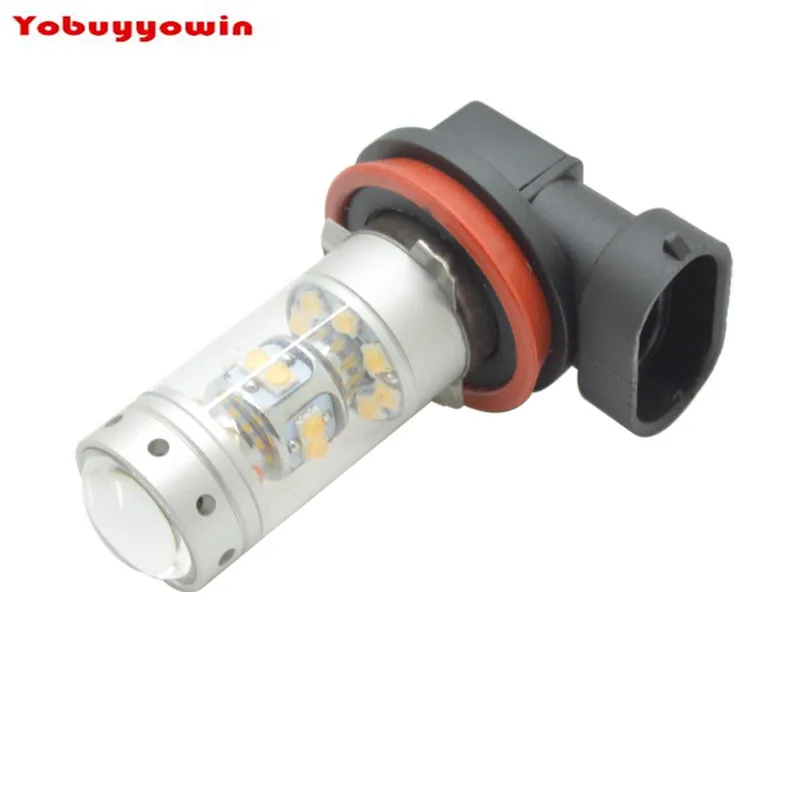 2 шт. H11 140W 28-5W-Chips светодиодные противотуманные лампочки 12-24V H8 Автомобильные