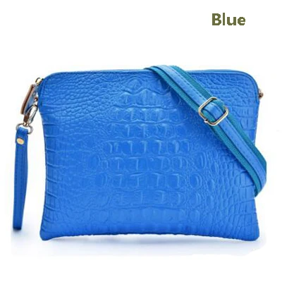 Blue Жар-птица! Брендовая женская сумка, Аллигатор, сумка через плечо, женская сумка, спилок, повседневные клатчи, сумка через плечо, bolsa feminina HL6001 - Цвет: Blue