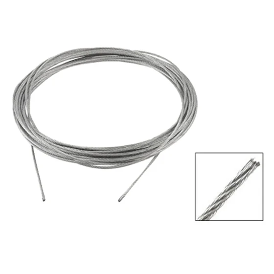 Grinding Machine Grinder 10m x 2mm Stainless Steel Wire Rope Cable Gray | Обустройство дома