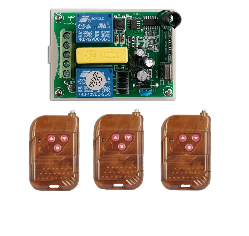 Беспроводной пульт дистанционного управления 433 МГц 220 В переменного тока 2