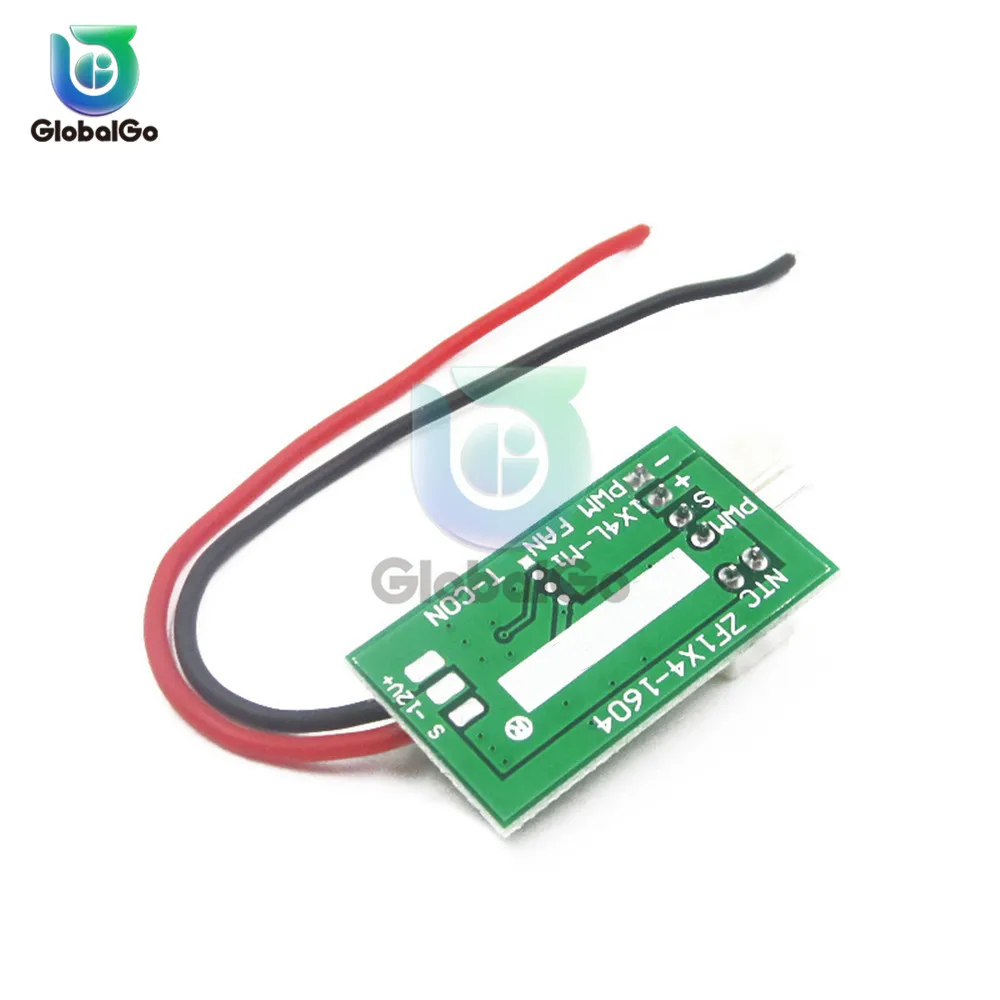 DC 12 V PWM температурный пульт для вентилятора регулятор скорости автоматический