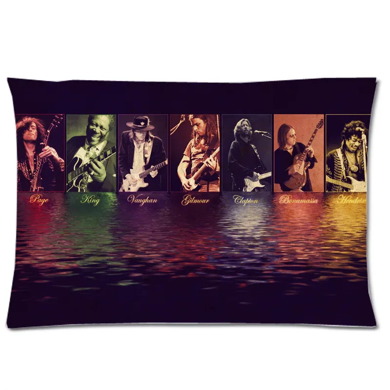 Эрик Патрик Клэптон двухсторонняя подушка с принтом чехол Прямоугольная