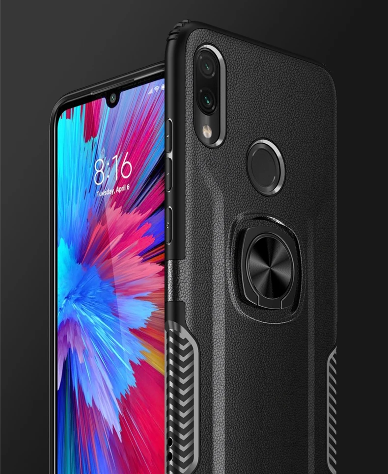 Противоударный защитный чехол для Xiaomi mi 9 mi 9 SE mi 8 A2 Lite Play F1 с держателем для Xio mi Red mi Note 7 6 5 4 4X K20 Pro Funda