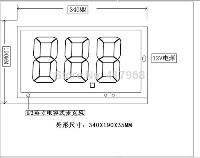 Цифровой измеритель уровня шума Измеритель Тестер размеров специально подходит