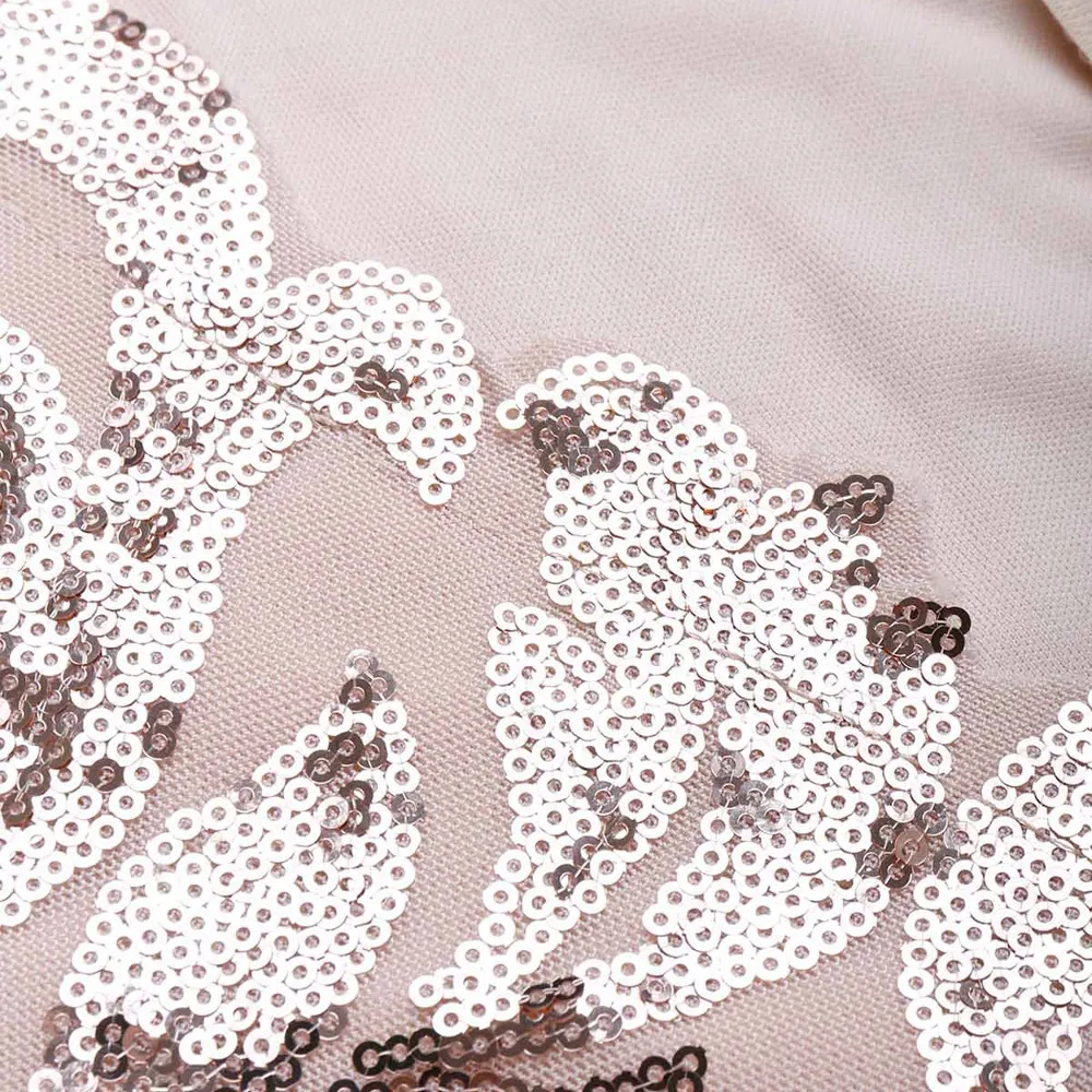 Для женщин блестящие sequinsexy платье с длинным рукавом с глубоким v-образным вырезом облегающее, обтягивающее, Мини Коктейльные Вечерние нерегулярные Мини-платья robe vestido L3