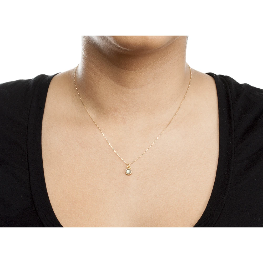 Золотые подвески с кристаллами для подружки невесты золотые цепочки ожерелье