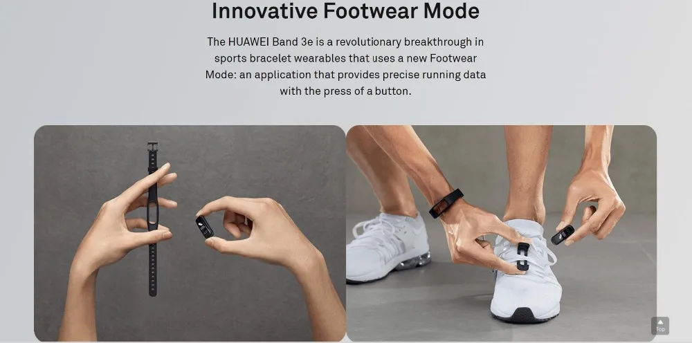 huawei Smart Band 3E браслет Bluetooth гарнитура ответ/конец вызова бег ходьбы сна Авто трек будильник Сообщение